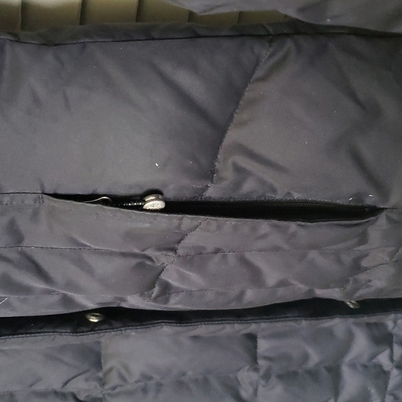 Eddie Bauer Puffer Goose Down Parka 550 Fill, Black, Size S - Picture 4 of 10